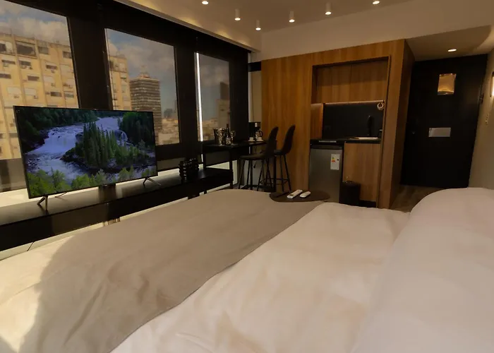 Deluxe One-Bedroom Apartment City View